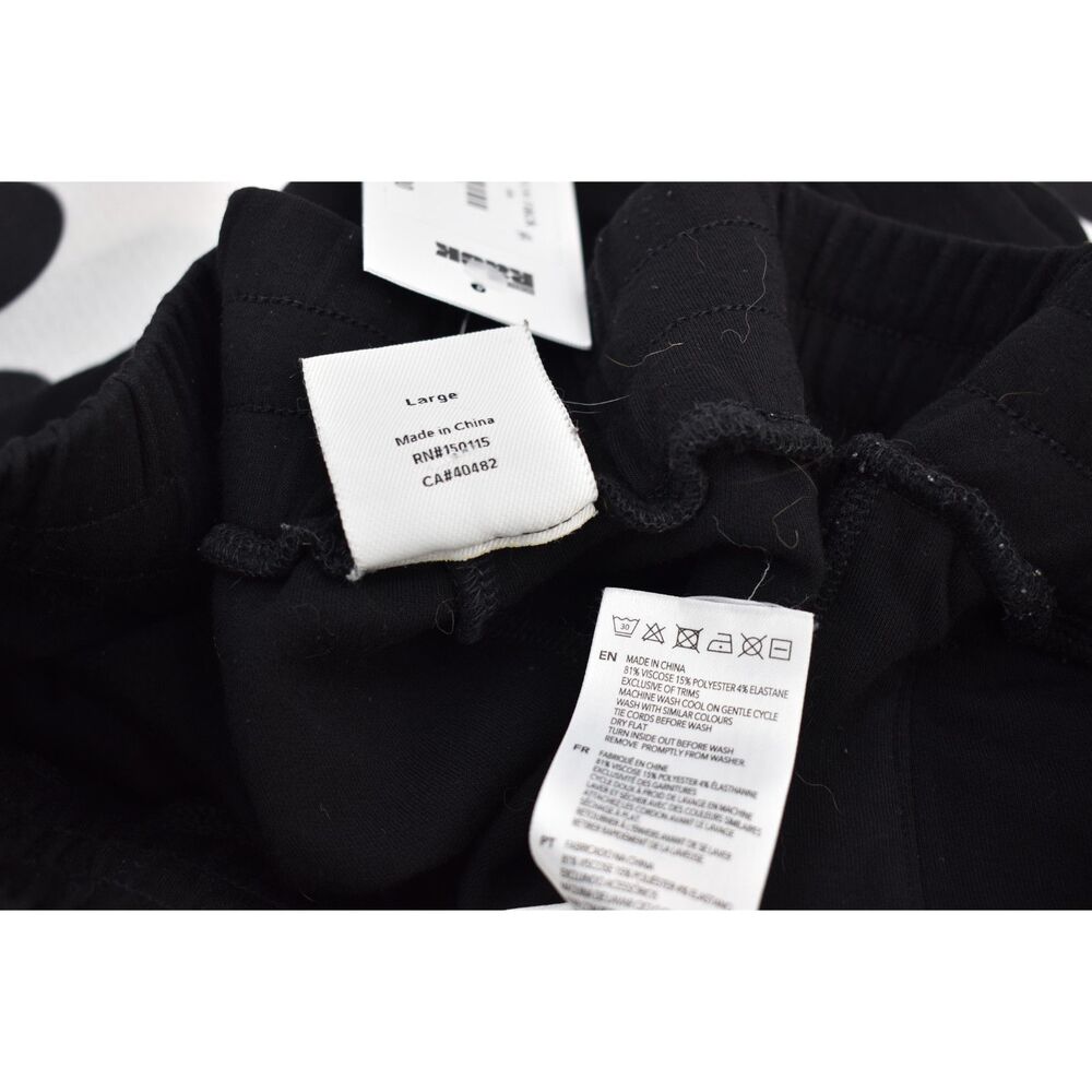Varley NWT Double Soft Ollie High Rise Shorts 3.5 Drawstring Waist Black Large - Picture 6 of 7
